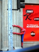17th Mar 2013 - I think Spidey is a Jimmy Kimmel fan
