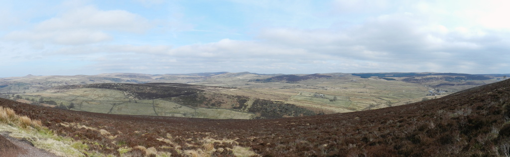 Moorland panorama by roachling