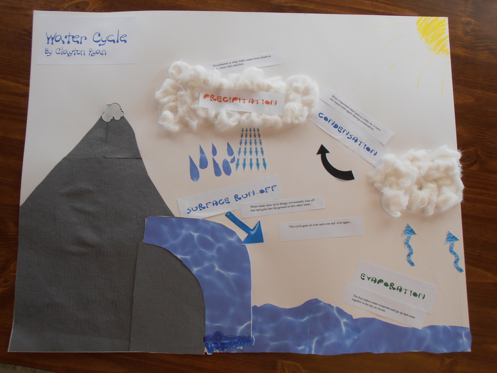 Water Cycle Project by julie