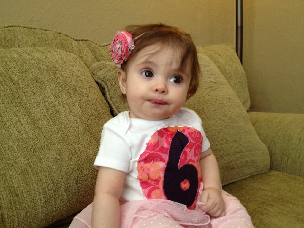 My little girl is 6 months old!  by mdoelger