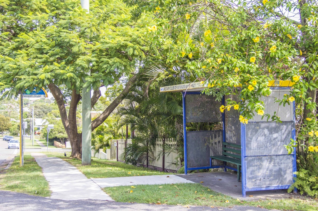 Prettiest bus stop in town by corymbia