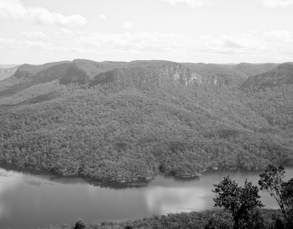 Across Lake Burragorang by peterdegraaff