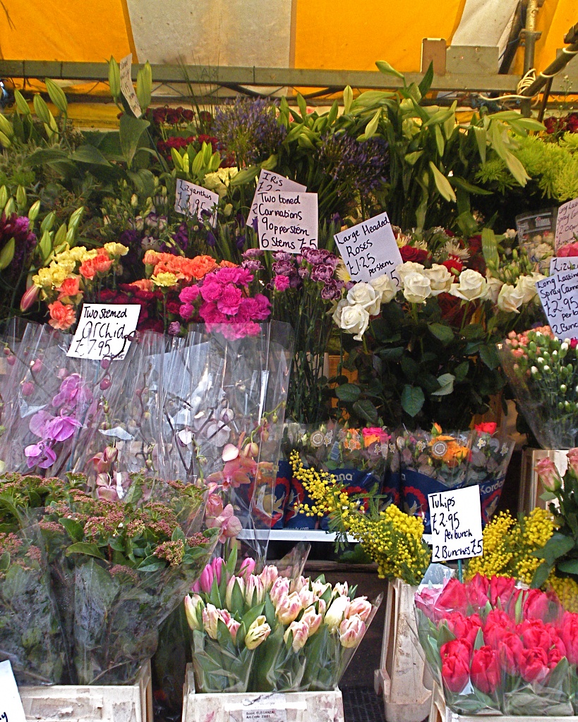 Flower Stall by helenmoss