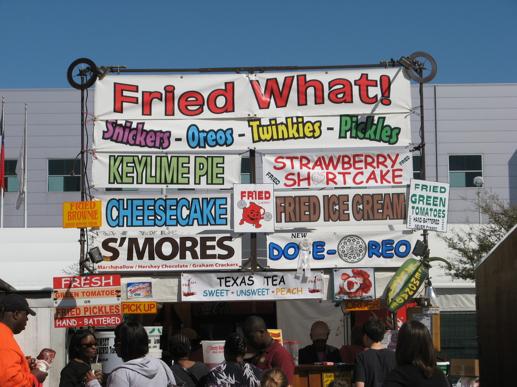 Huh? Fried What? by handmade
