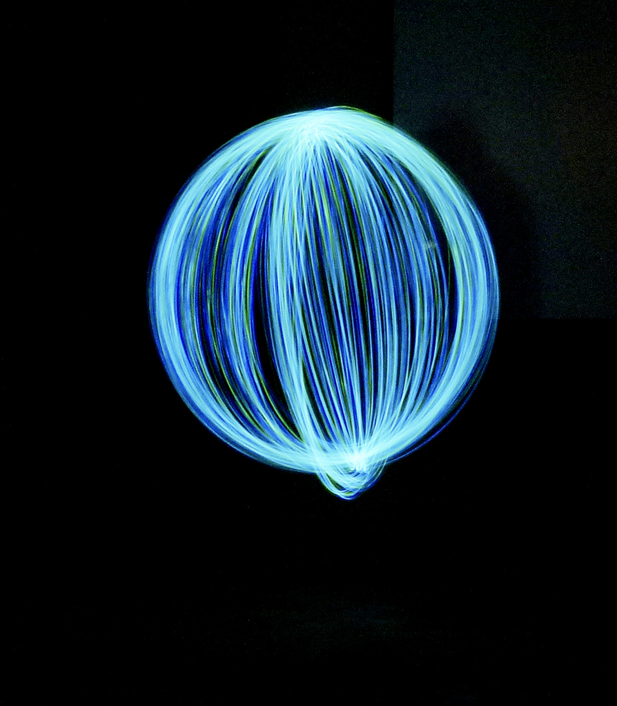 Light Painting Orb by onewing