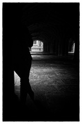 29th Apr 2013 - Silhouette under vaulted ceiling