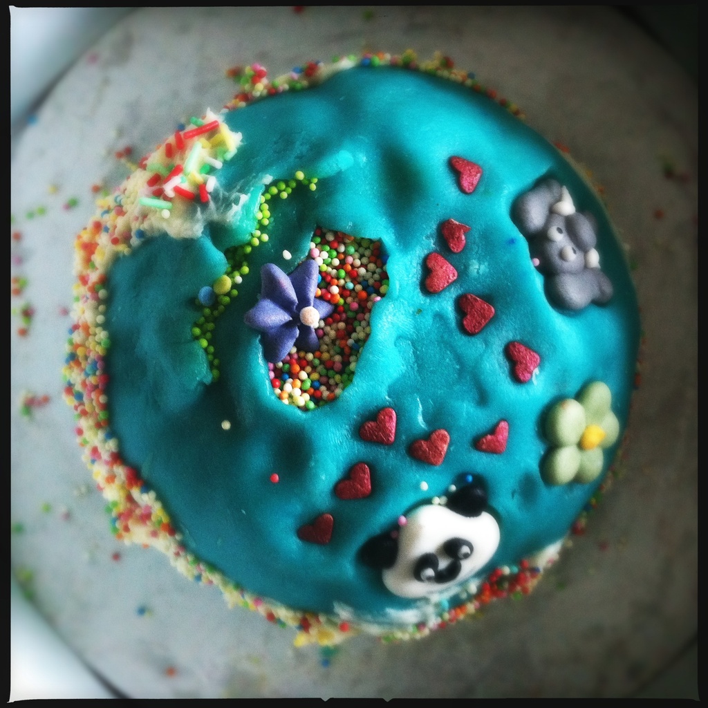 Blue cake by mastermek