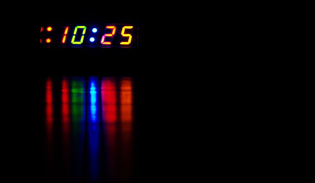 (Day 45) - Colorful Clock by cjphoto