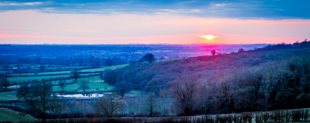 Day 90 - Sunset over Avon Valley by snaggy