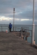 18th Jan 2013 - Fishing off Dromana Pier