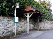 6th Apr 2013 - Bus shelter on two legs - 06-4
