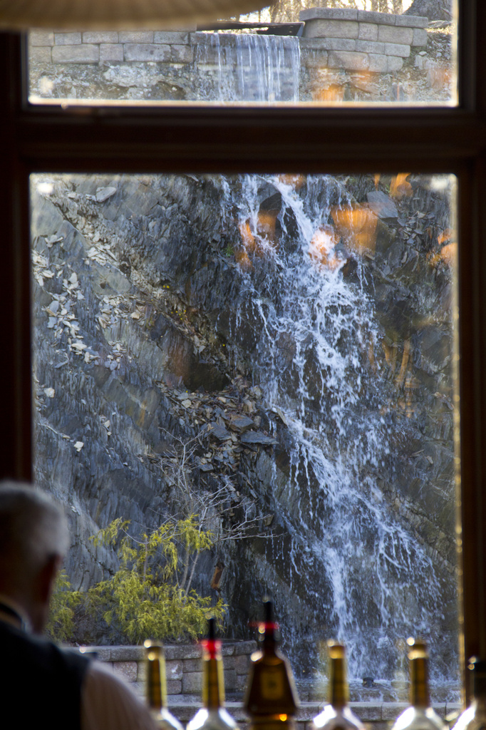 Waterfall Outside by hjbenson