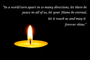 8th Apr 2013 - 8th April - Peace Flame