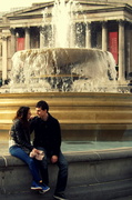 8th Apr 2013 - Trafalgar Square Kisses