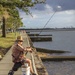 Dad fishing by corymbia