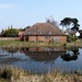 Village hall & village pond by jeff