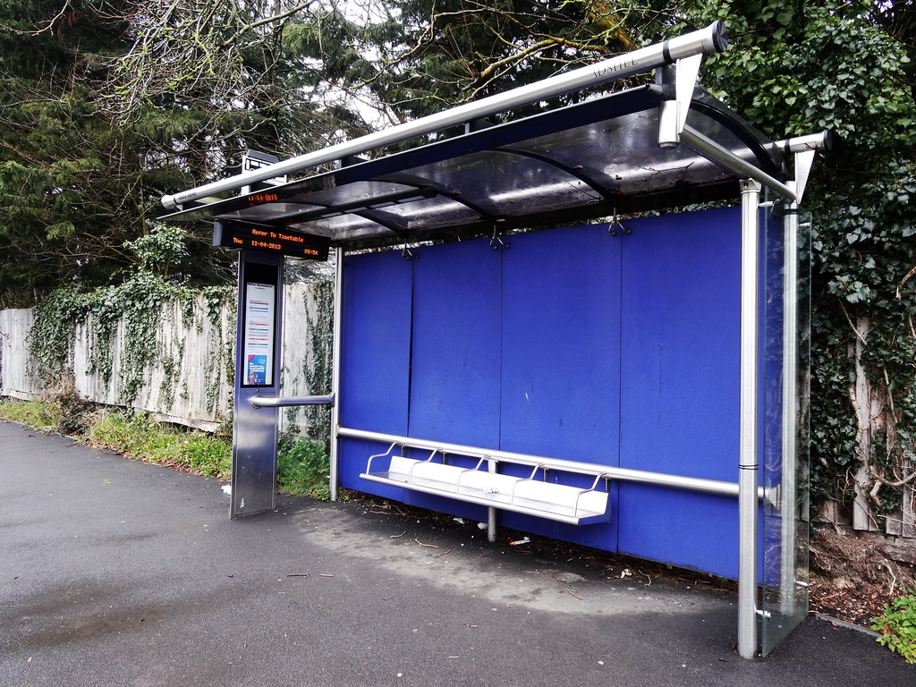 State of the art bus shelter - 11-4 by barrowlane