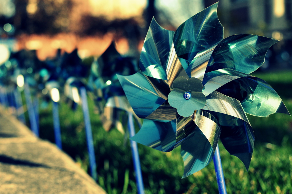 Pinwheels for Prevention by pflaume