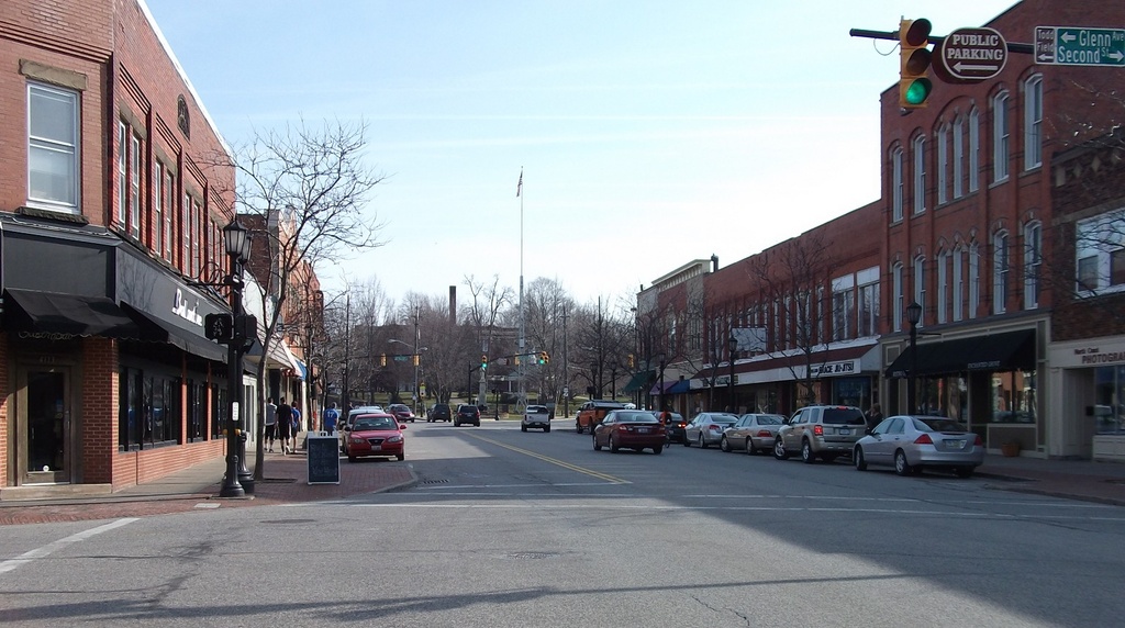 Downtown Willoughby Ohio by brillomick