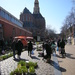 Flowermarket with the Aa church, Groningen by pyrrhula