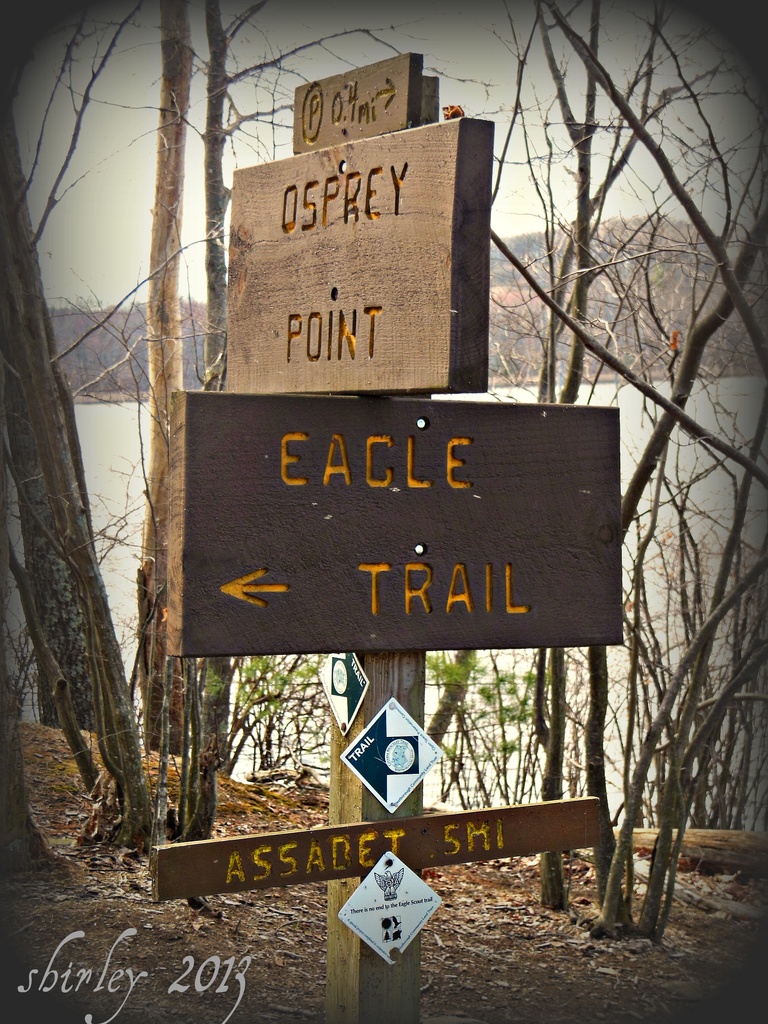 hiking signs by mjmaven