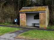14th Apr 2013 - Brick and block bus shelter