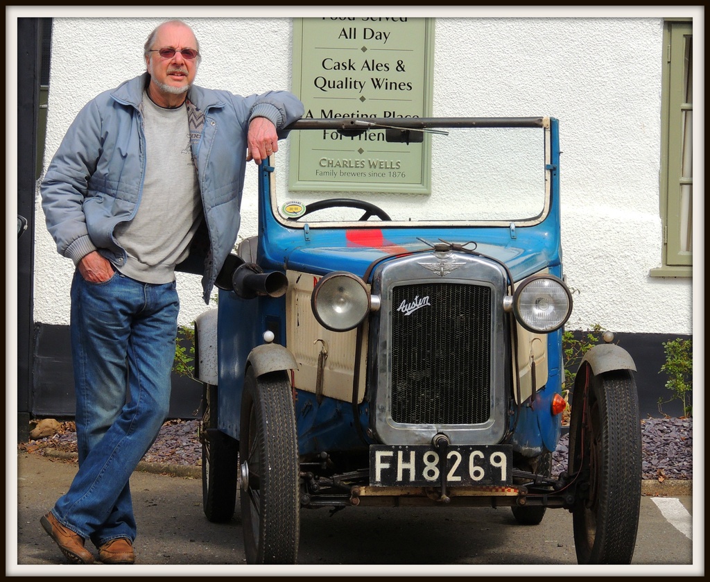 My first ride in the Austin 7 by rosiekind