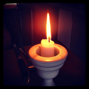 9th Apr 2013 - Restaurant candle