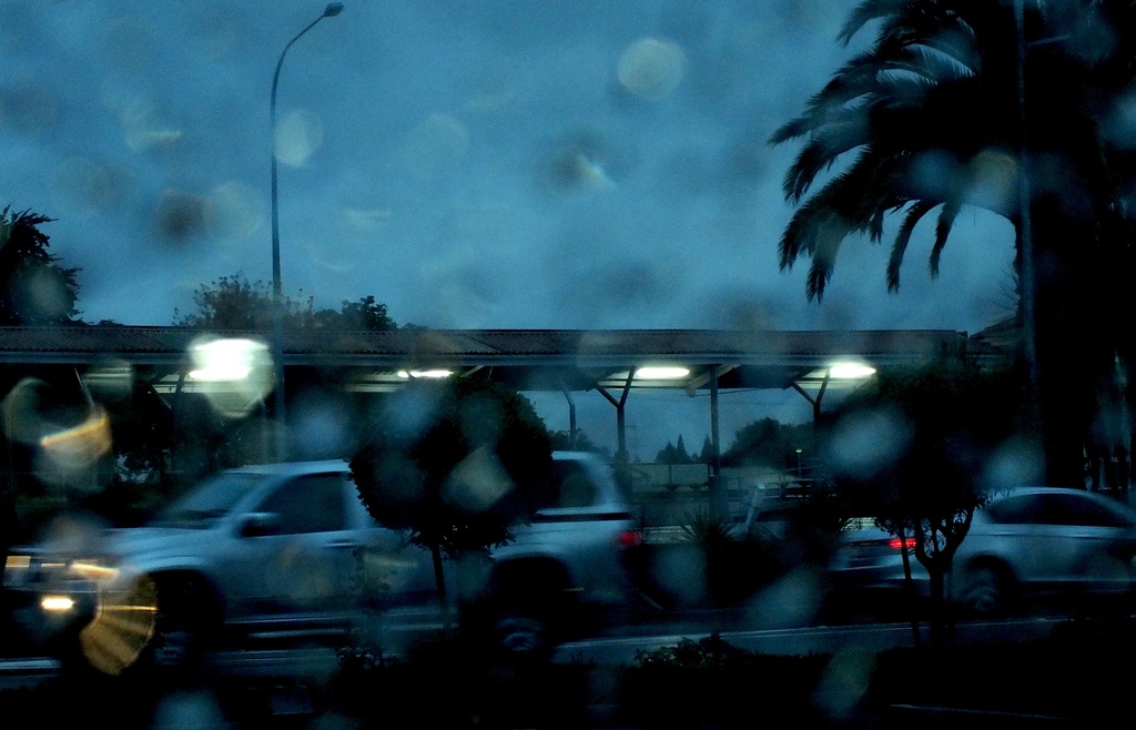 Rush hour rain  by kiwinanna