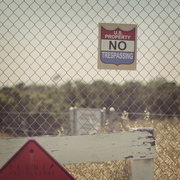 17th Apr 2013 - No trespassing 