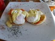 20th Apr 2013 - Eggs Benedict at Rocky's