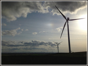 21st Apr 2013 - Wind Turbines Into the Sun