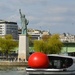 The Red Ball is in Paris  by parisouailleurs