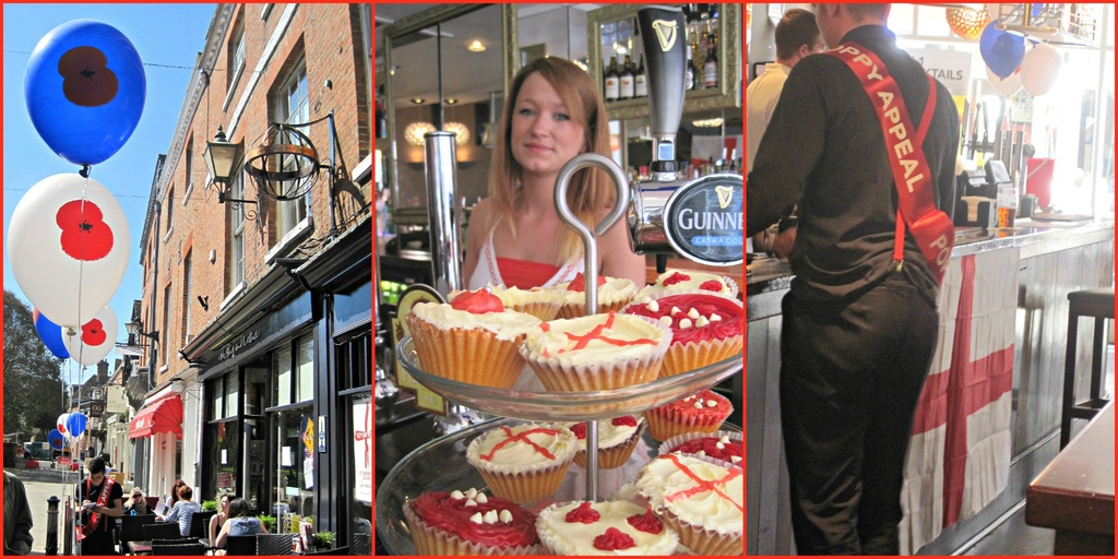 St George's Day at The Slug and Lettuce in Winchester by quietpurplehaze