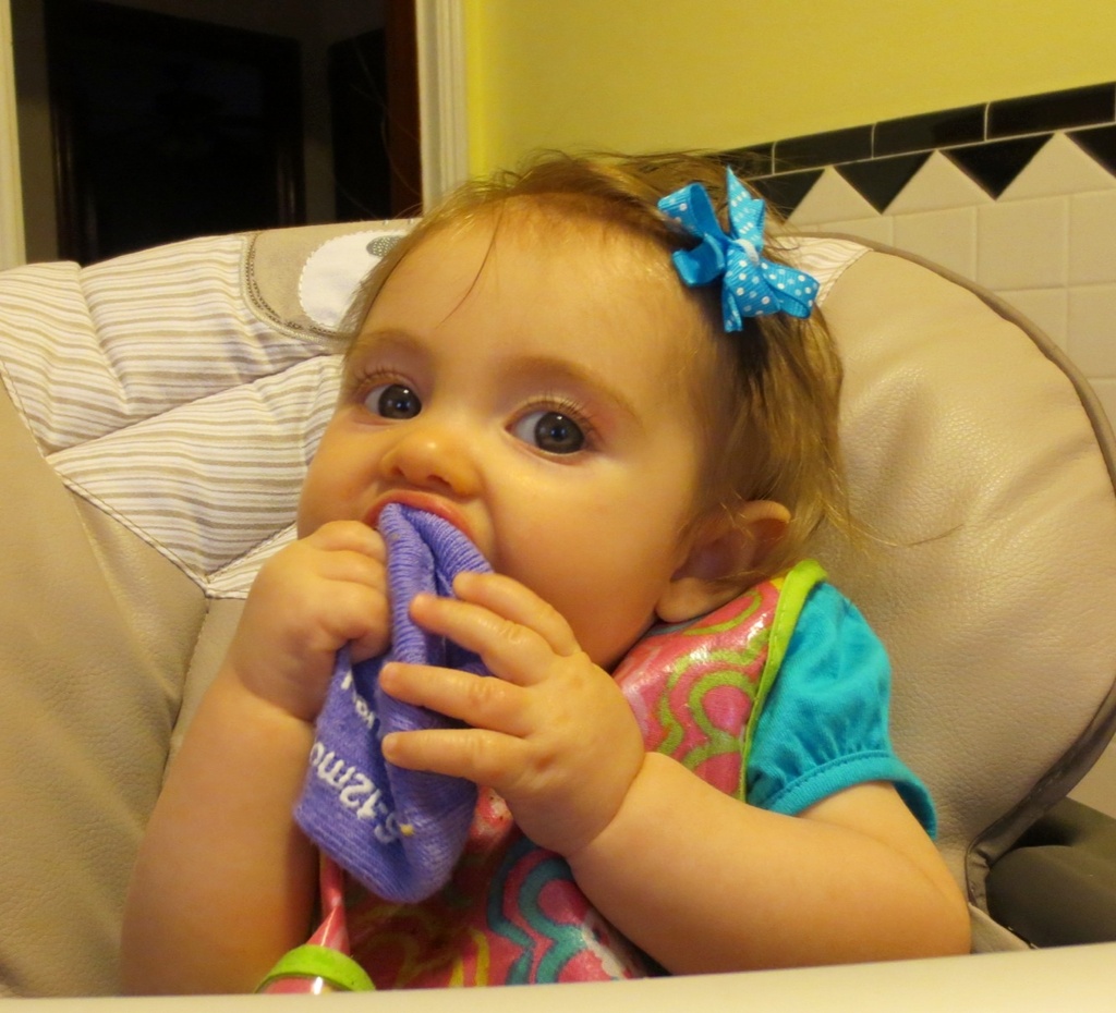 Trying to eat her sock for dinner by mdoelger