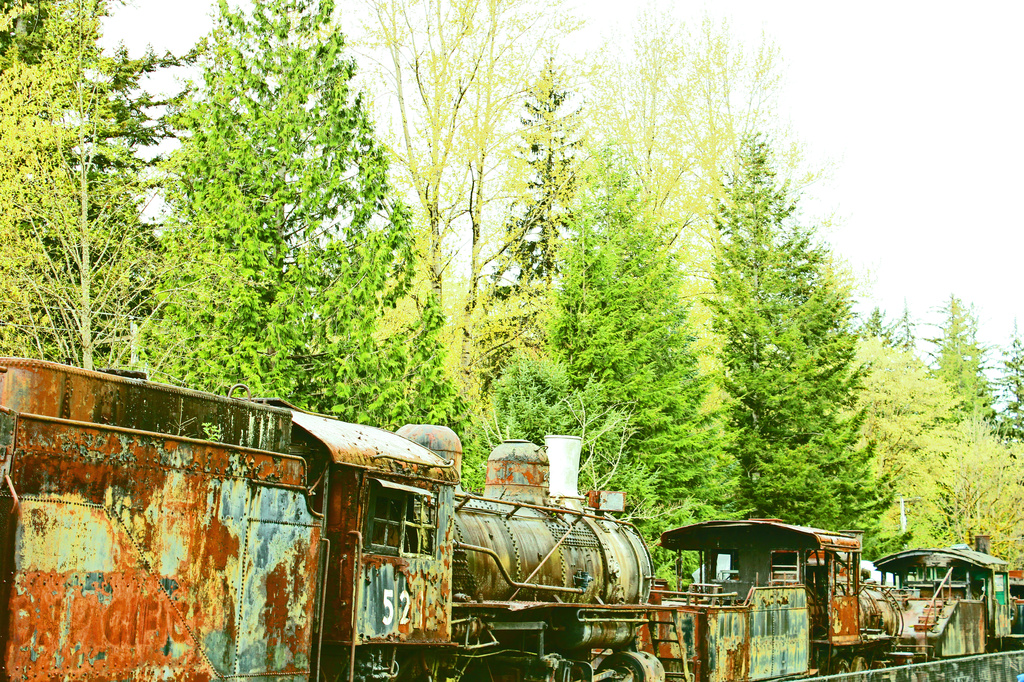 Rusty Old Steam Engines by nanderson