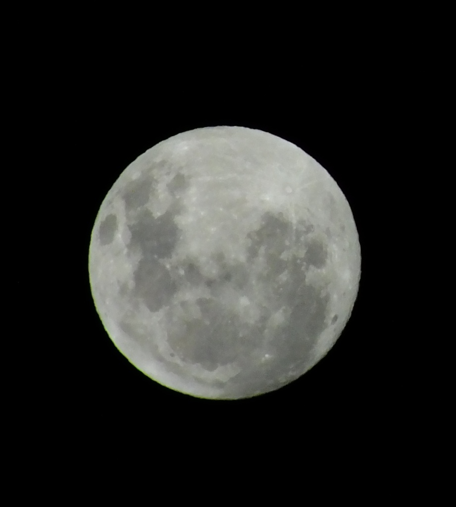 1st Moon shot by kiwinanna