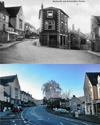 28th Apr 2013 - Then & Now - Nailsworth Corner A46