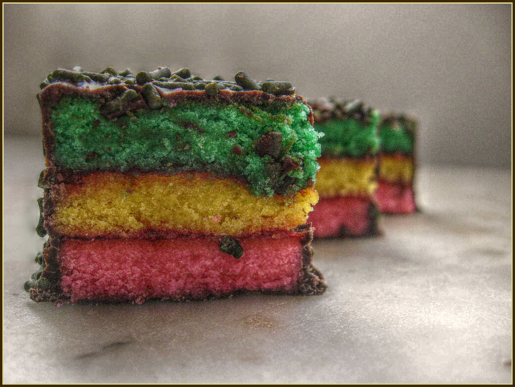 Rainbow Cake by olivetreeann