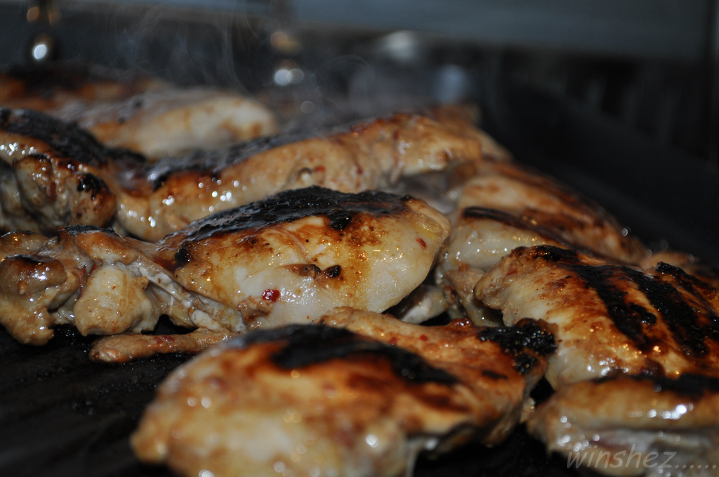 grilled chicken thighs by winshez