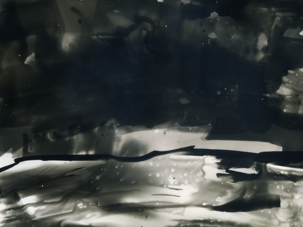 chemigram stormy sea by ingrid2101