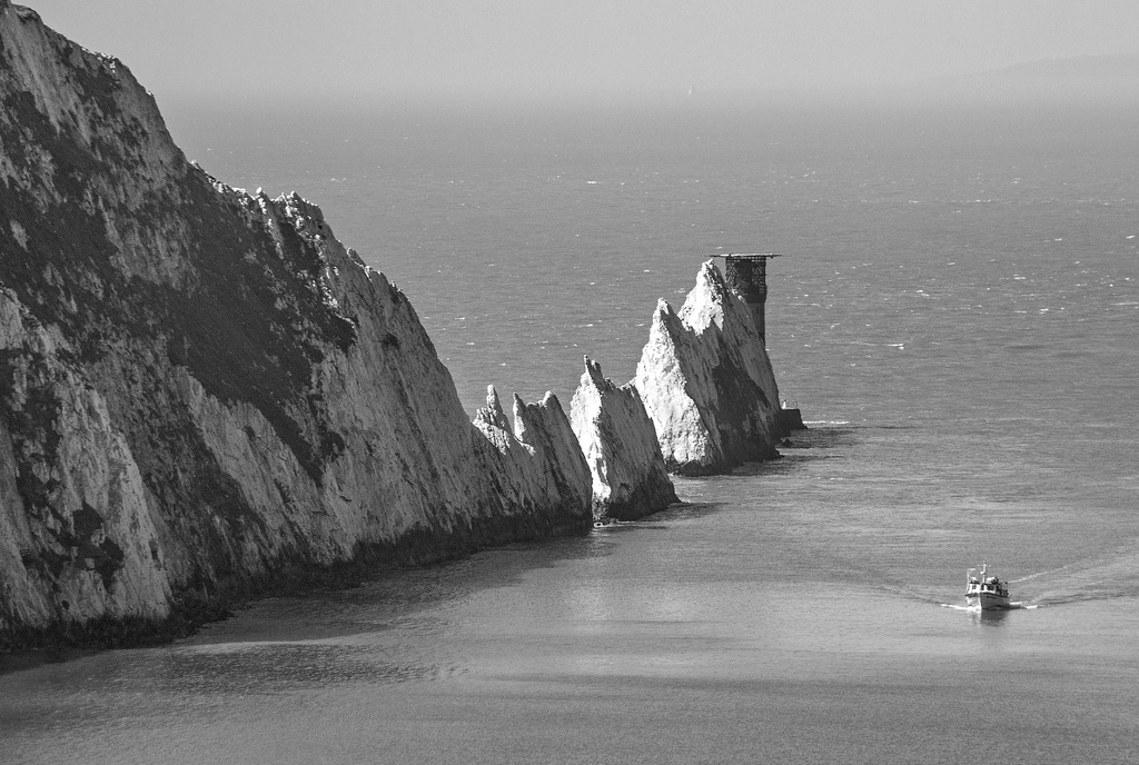The Needles, Isle of Wight.  by dulciknit