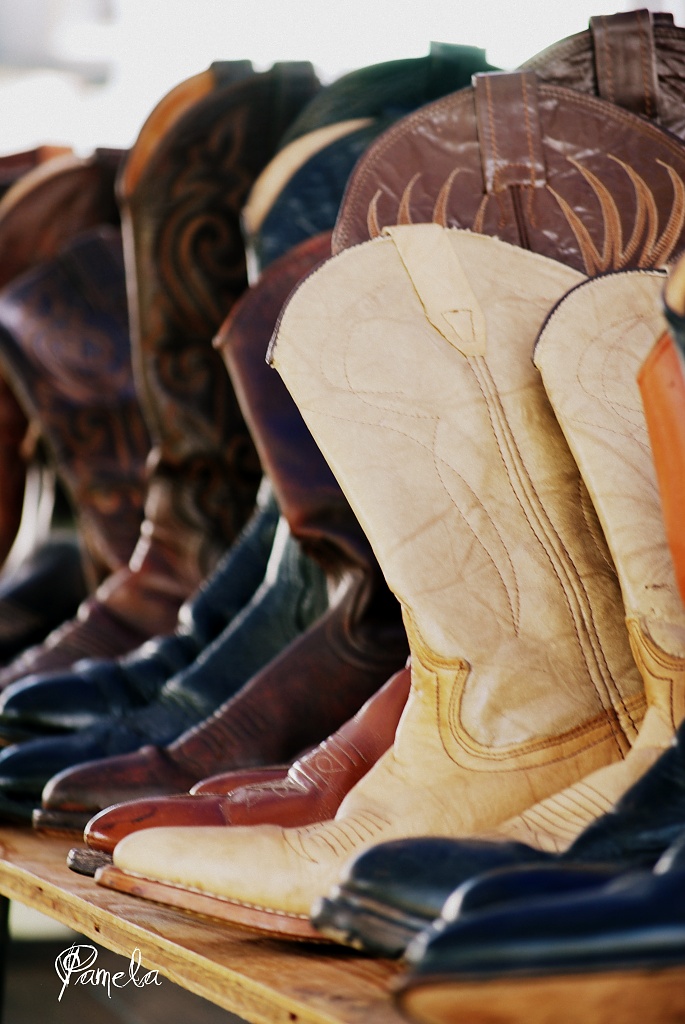 cowboy boots... by earthbeone