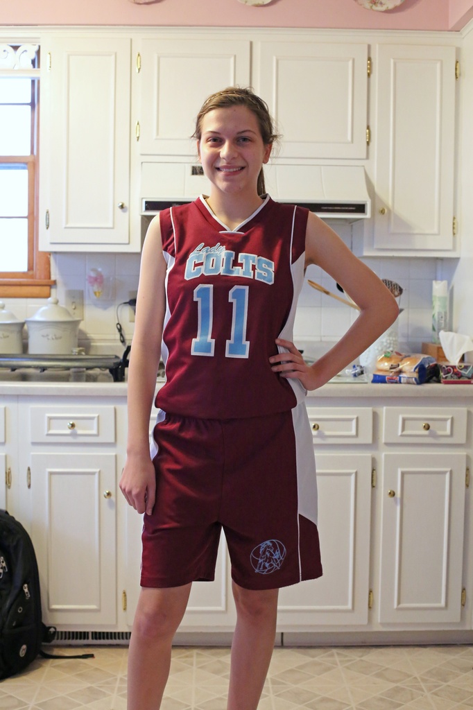 Jill in her Middle School Uniform by svestdonley