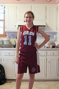 12th Mar 2013 - Jill in her Middle School Uniform