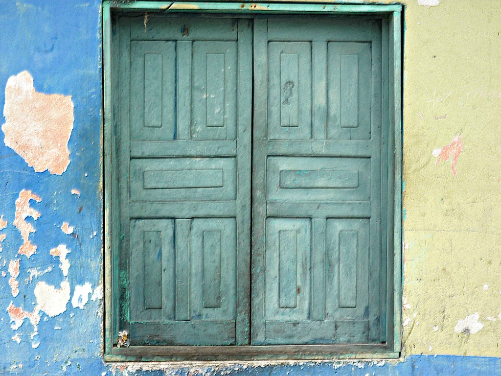 Aqua Doors by denisedaly