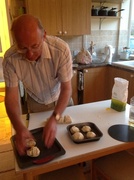 7th May 2013 - Making homemade bread rolls