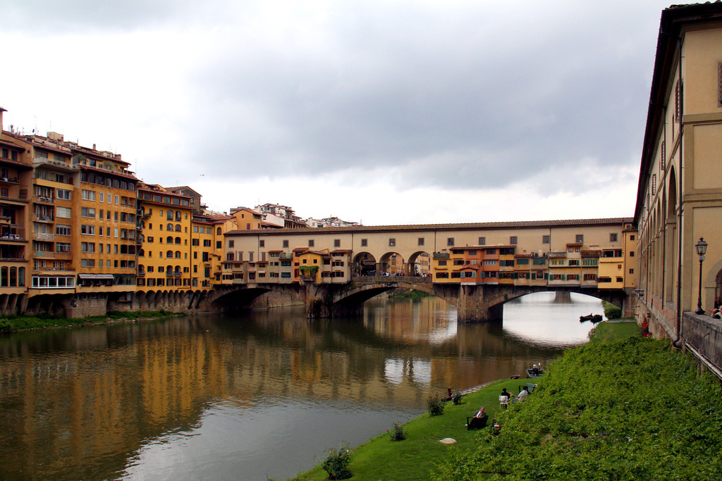 Ponte Vecchio Bridge Florence by pdulis