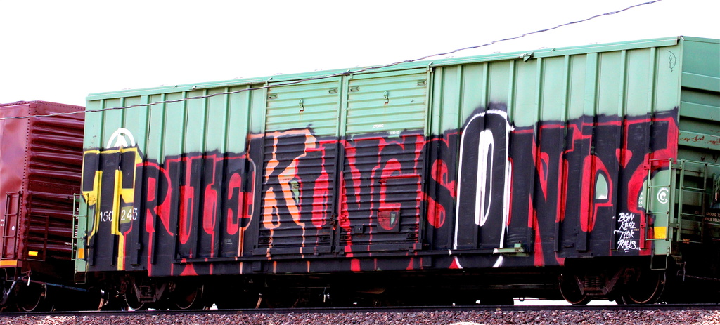 Railcar Grafitti by aecasey