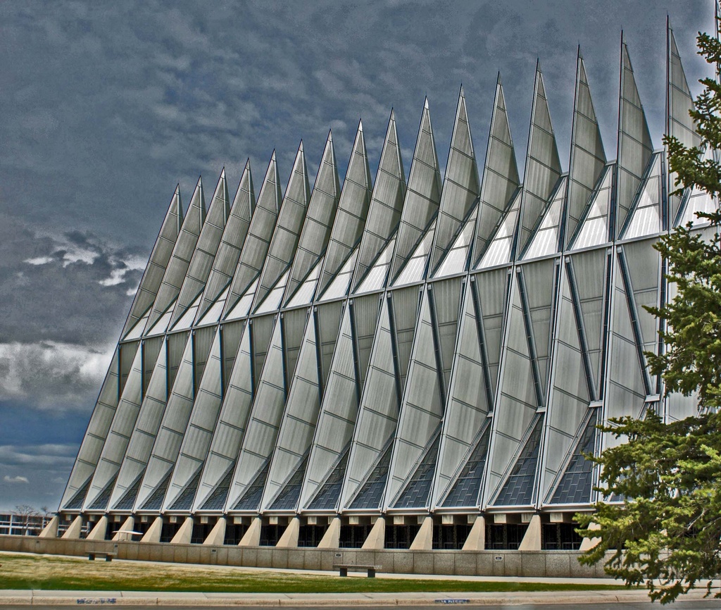 Air Force Academy Chapel  by dmdfday